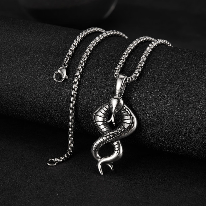 Wholesale Stainless Steel Snake Pendants