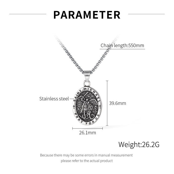 Wholesale Stainless Steel Men Angel Pendants