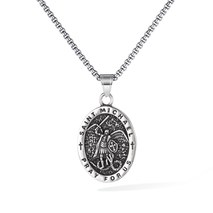 Wholesale Stainless Steel Men Angel Pendants