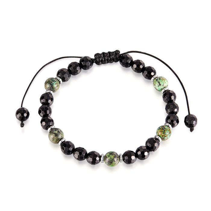 Wholesale Stainless Steel Natural Stone Bracelets