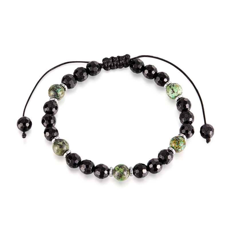 Wholesale Stainless Steel Natural Stone Bracelets