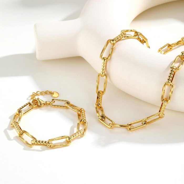 Wholesale Stainless Steel Rectangular Handmade Chain