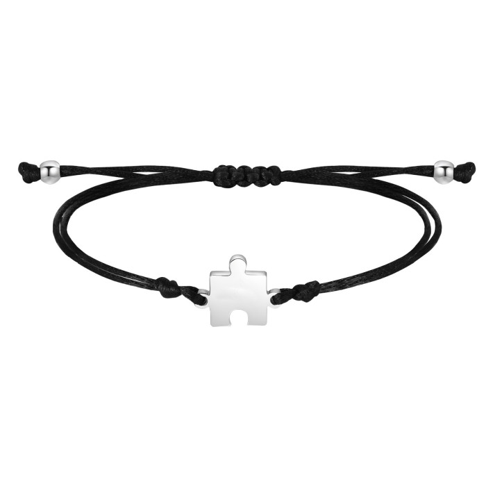 Wholesale Stainless Steel Puzzle Friendship Bracelet