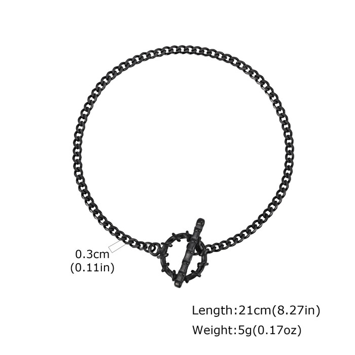 Wholesale Stainless Steel OT Clasp Bracelet