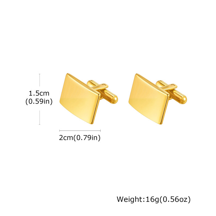 Wholesale Stainless Steel Blank Cufflinks