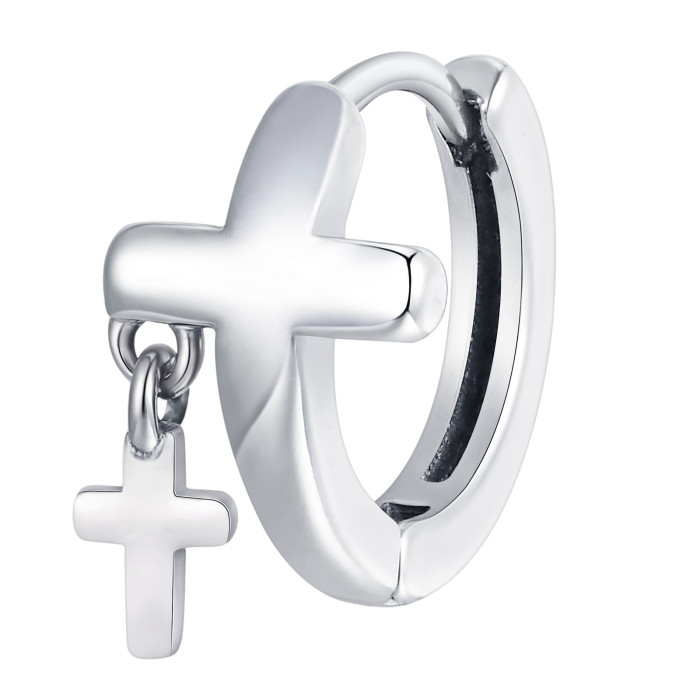 Wholesale Stainless Steel Cross Earrings