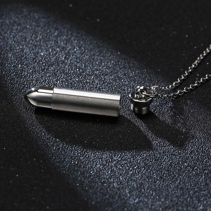 Wholesale Stainless Steel Fashion Cremation Jewelry Bullet
