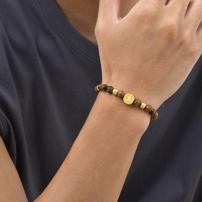 Wholesale Stainless Steel St. Benedict Bracelet