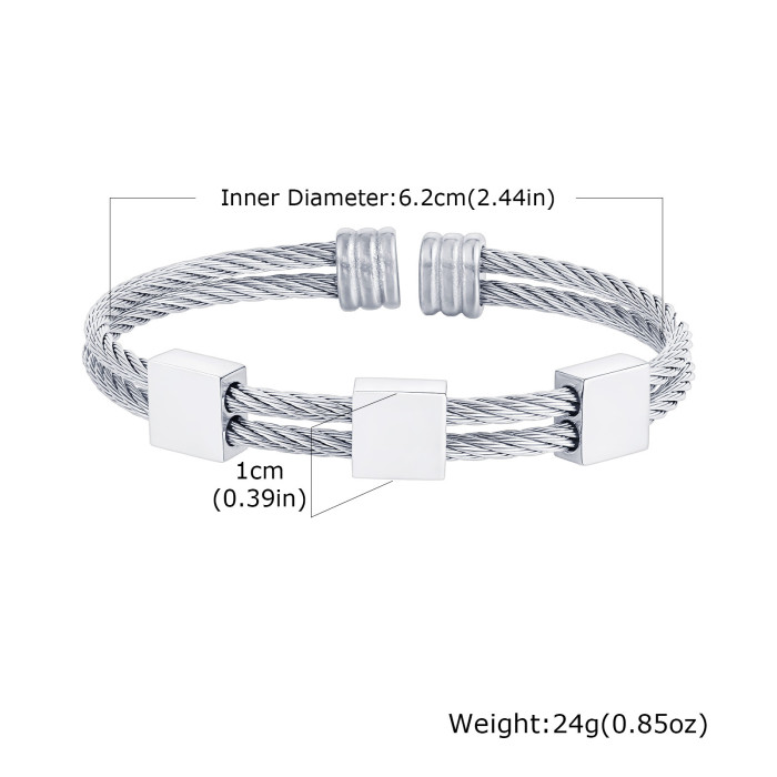Wholesale Stainless Steel Engravable Bangle