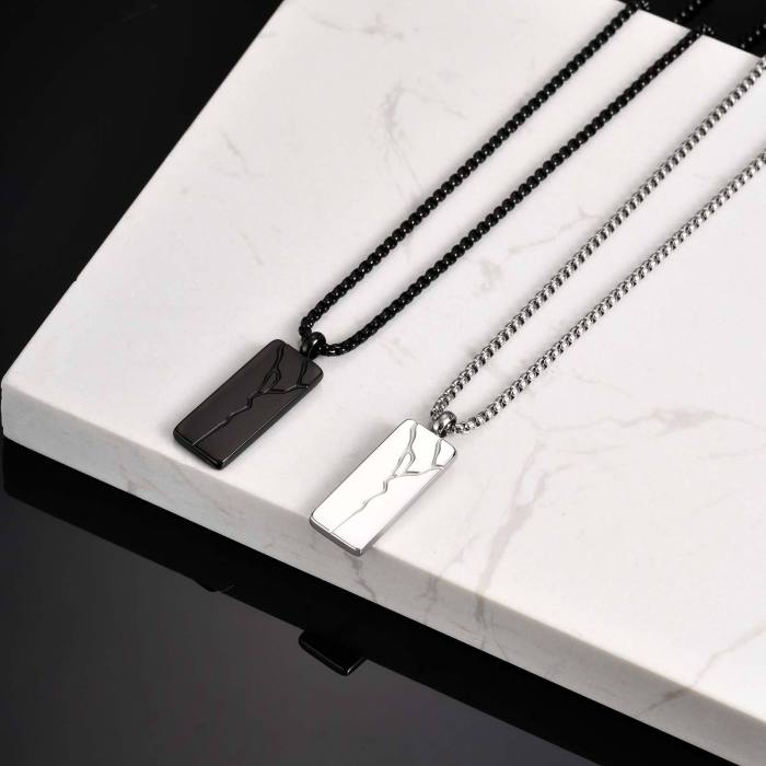 Wholesale Stainless Steel Crack Pendant