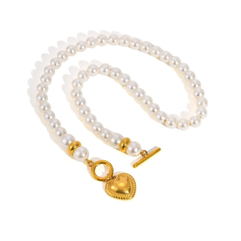 Wholesale Imitation Pearl Beaded Necklaces