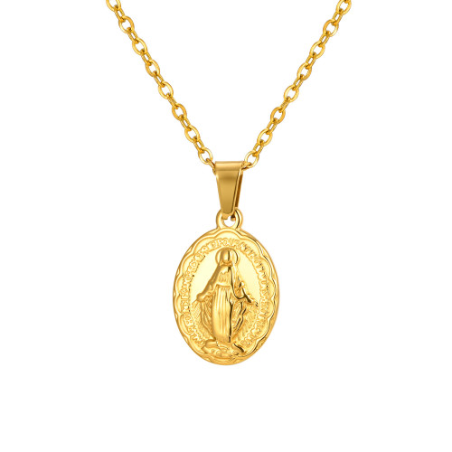 Wholesale Stainless Steel Virgin Mary Pendants