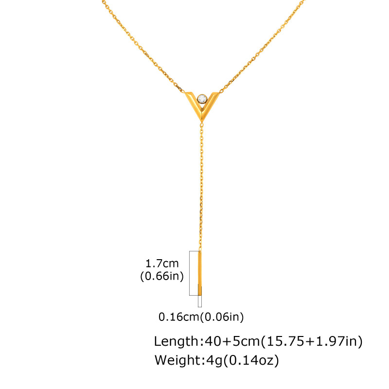 Wholesale Stainless Steel Minimalist Necklace