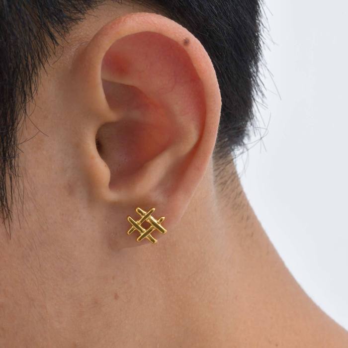 Wholesale Stainless Steel Niche Mini Earrings