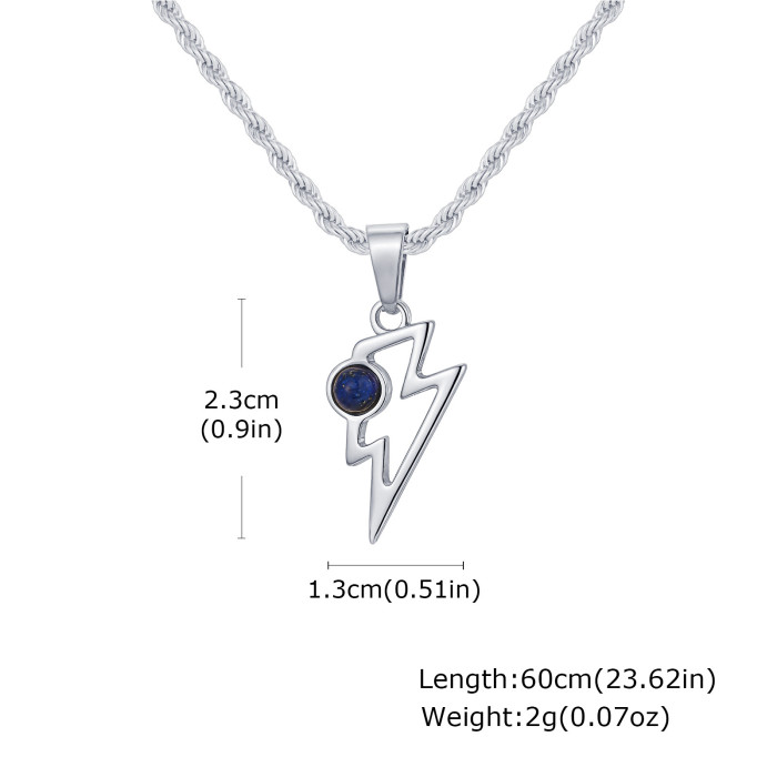 Wholesale Stainless Steel Lightning Pendant