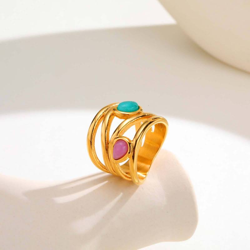 Wholesale Stainless Steel Multi-Layer Ring