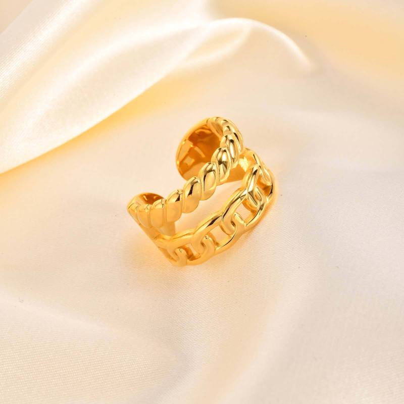 Wholesale Stainless Steel Minimalist Open Rings