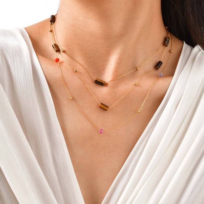 Wholesale Stainless Steel Thin Chain Necklace