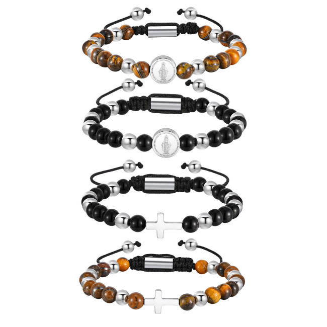 Wholesale Stainless Steel St. Benedict Bracelet