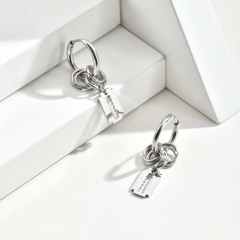 Wholesale Stainless Steel Blade Earrings