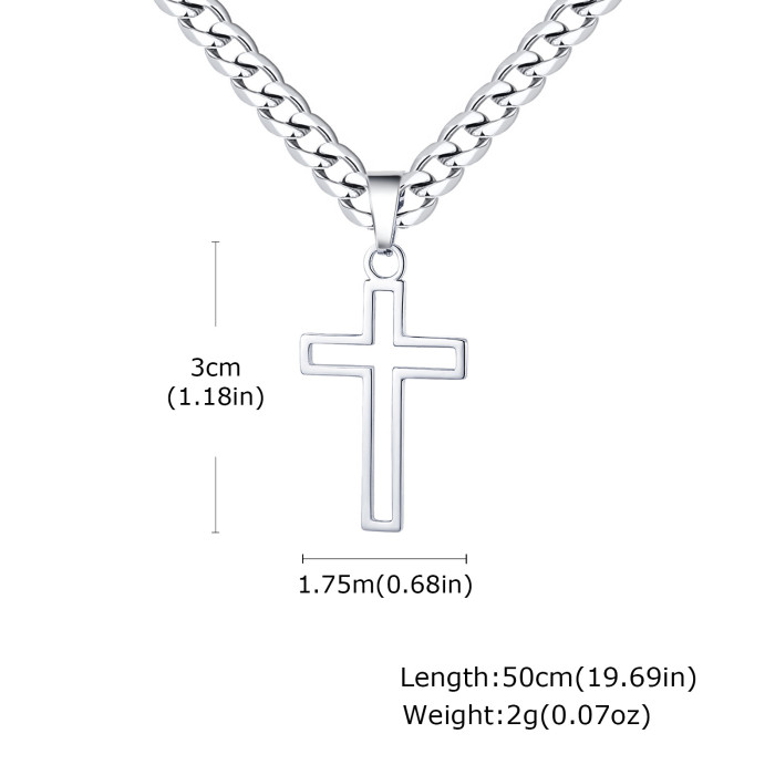 Wholesale Stainless Steel Hollow Cross
