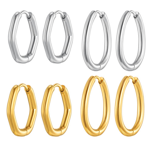 Wholesale Stainless Steel Modern Earrings
