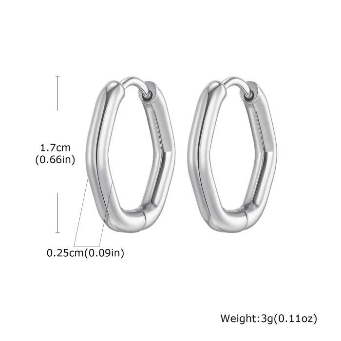 Wholesale Stainless Steel Modern Earrings