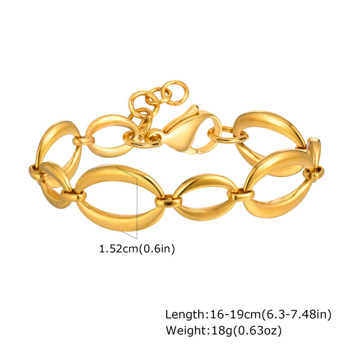 Wholesale Stainless Steel Chain Bracelet