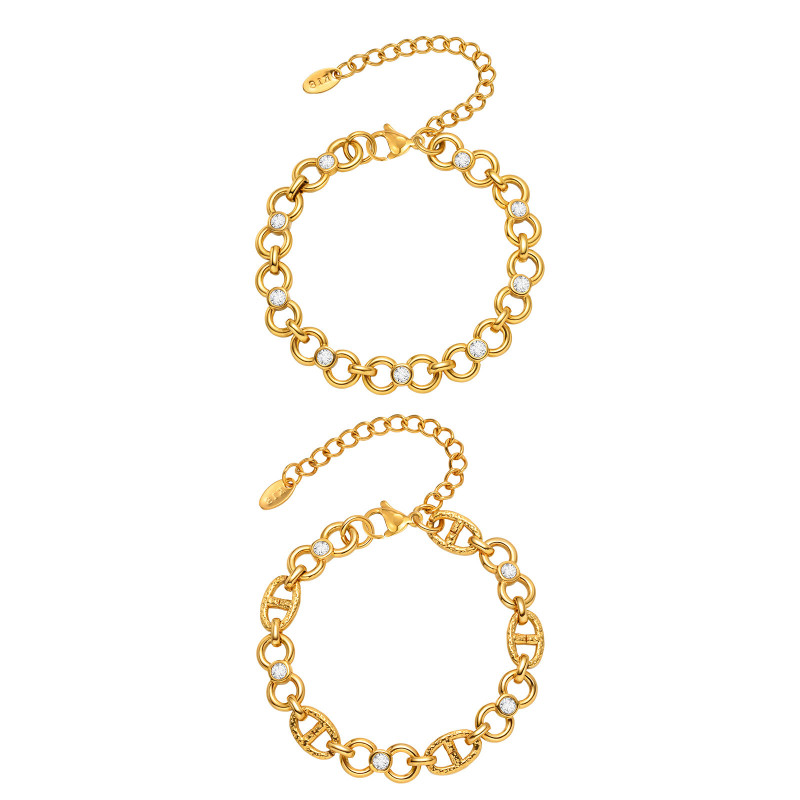 Wholesale Stainless Steel Infinity Bracelet