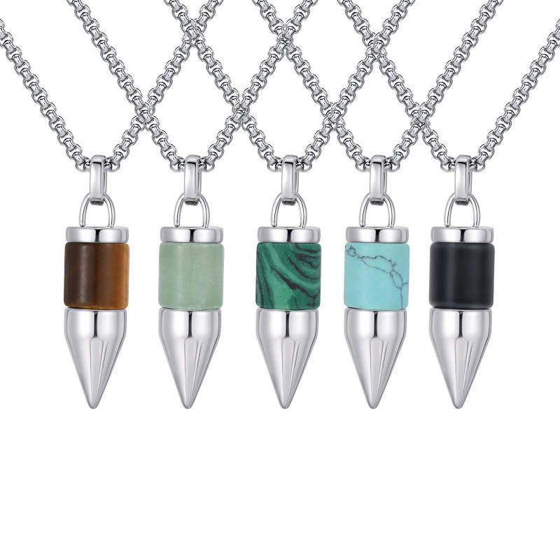 Wholesale Stainless Steel Bullet Pendant