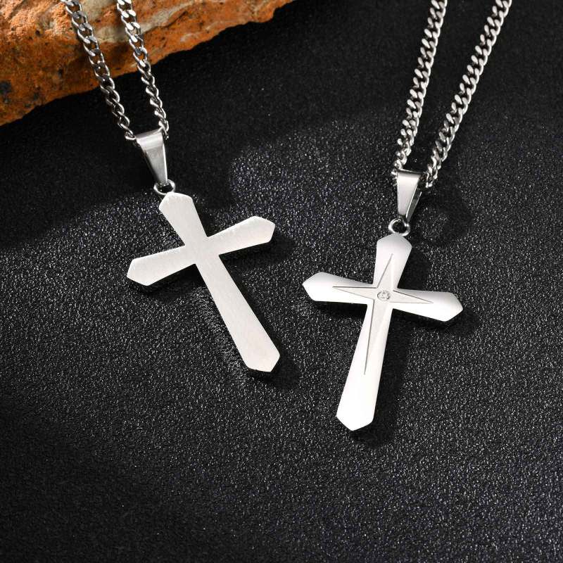 Wholesale Stainless Steel Cross Necklace