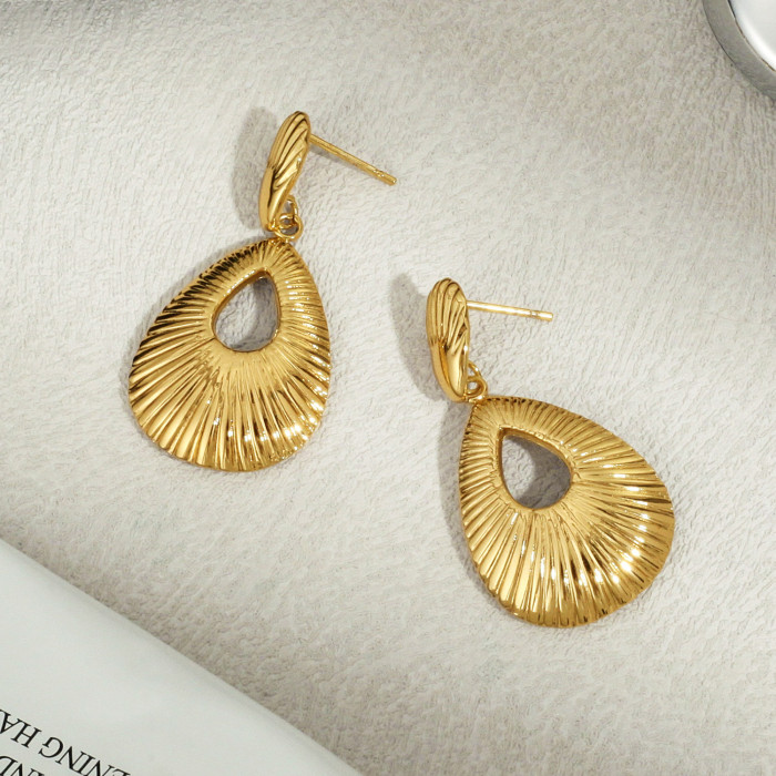 Wholesale Stainless Steel Niche Fashion Earrings