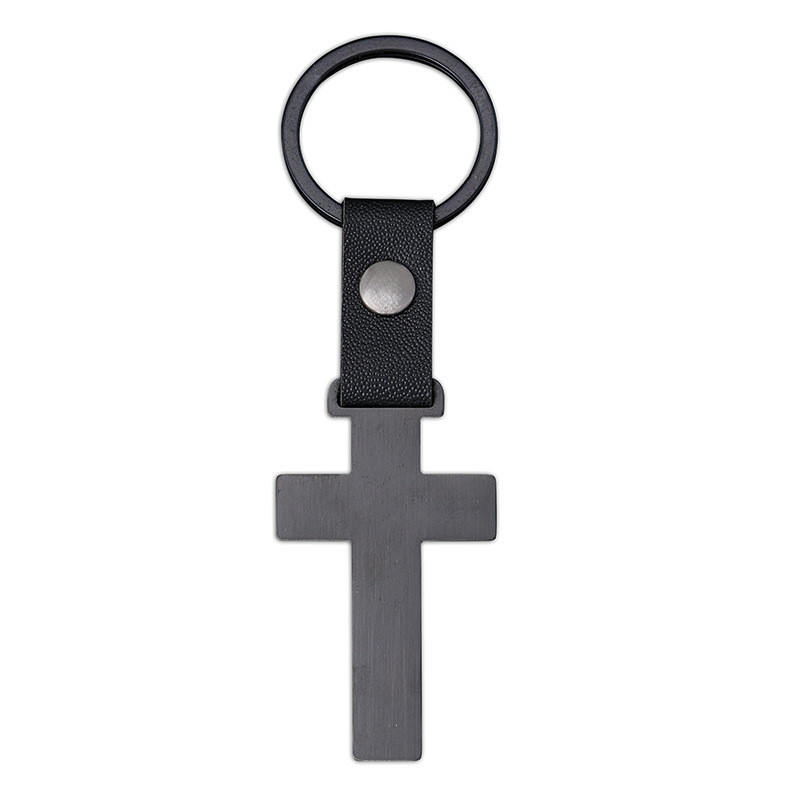 Wholesale Stainless Steel Cross Key Chain