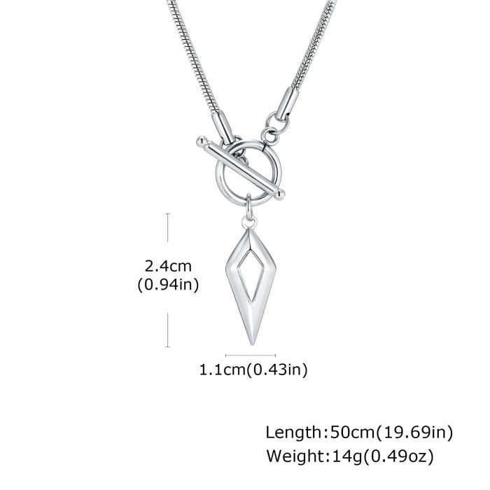 Stainless Steel Geometric Pendant Wholesale