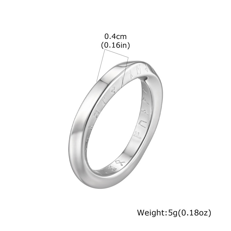 Stainless Steel Mobius Ring Wholesale