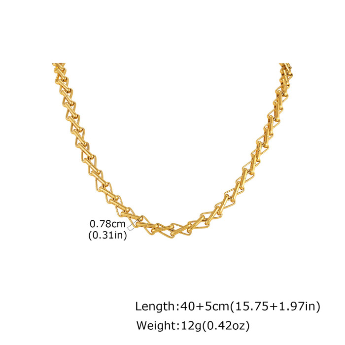 Wholesale Gold Plated Chain Necklace for Women