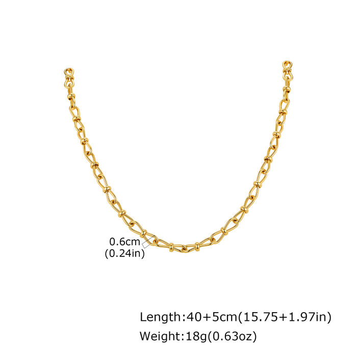 Wholesale Gold Plated Chain Necklace for Women