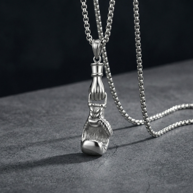 Wholesale Stainless Steel Boxing Glove Pendant