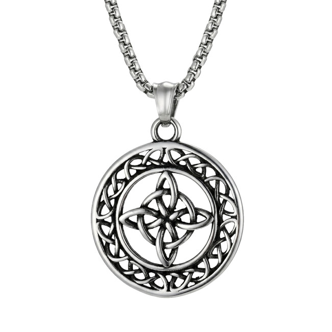 Wholesale Stainless Steel Celtic Knot Necklace