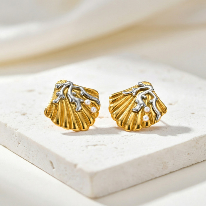 Wholesale Chunky Textured Hoop Earrings