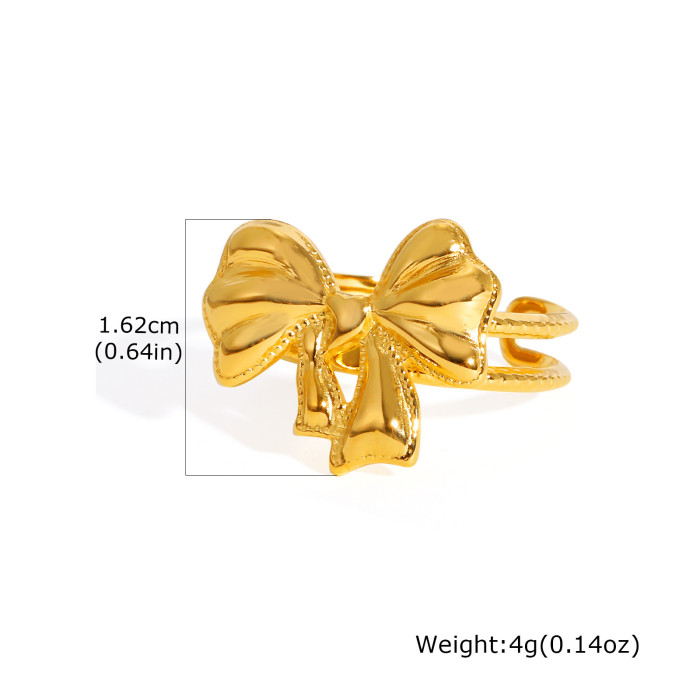 Wholesale Stainless Steel Simple Open Ring