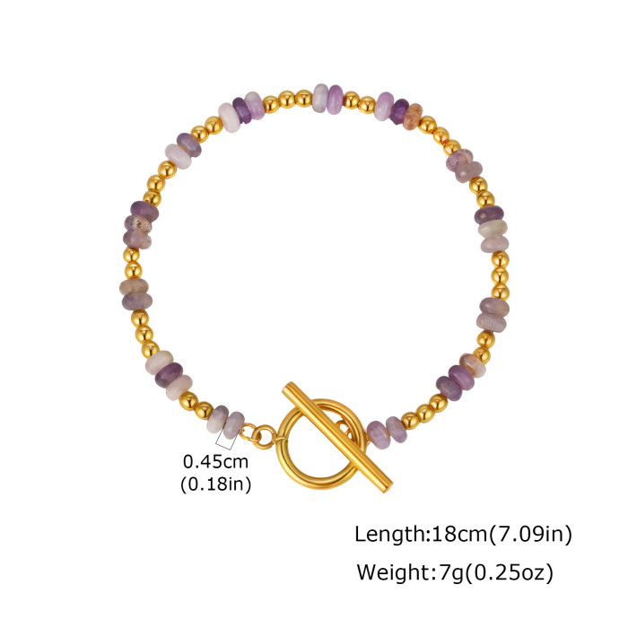Wholesale Natural Gemstone Beaded Bracelet