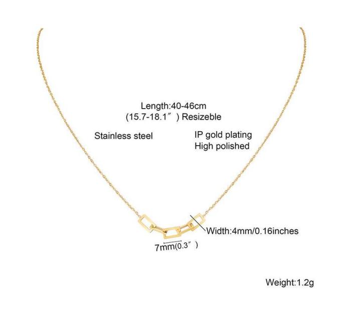 Wholesale Stainless Steel Women Necklace Bracelet Set