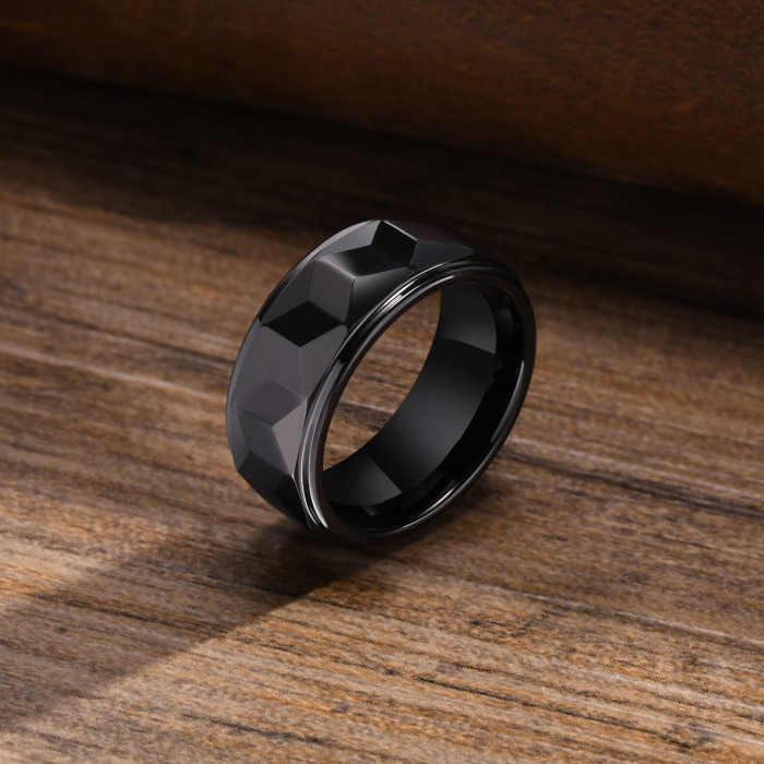 Wholesale Black Tungsten Ring