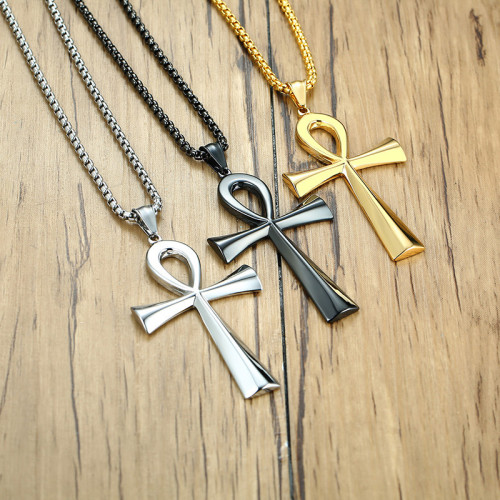 Jewelry Wholesale China Stainless Steel Anka Cross