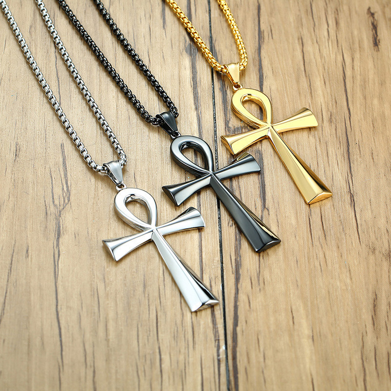 Jewelry Wholesale China Stainless Steel Anka Cross
