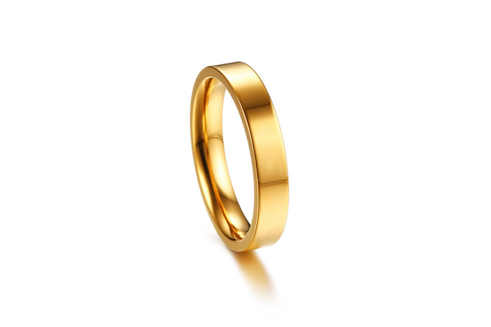 Wholesale Stainless Steel 4MM Wedding Bands for Her