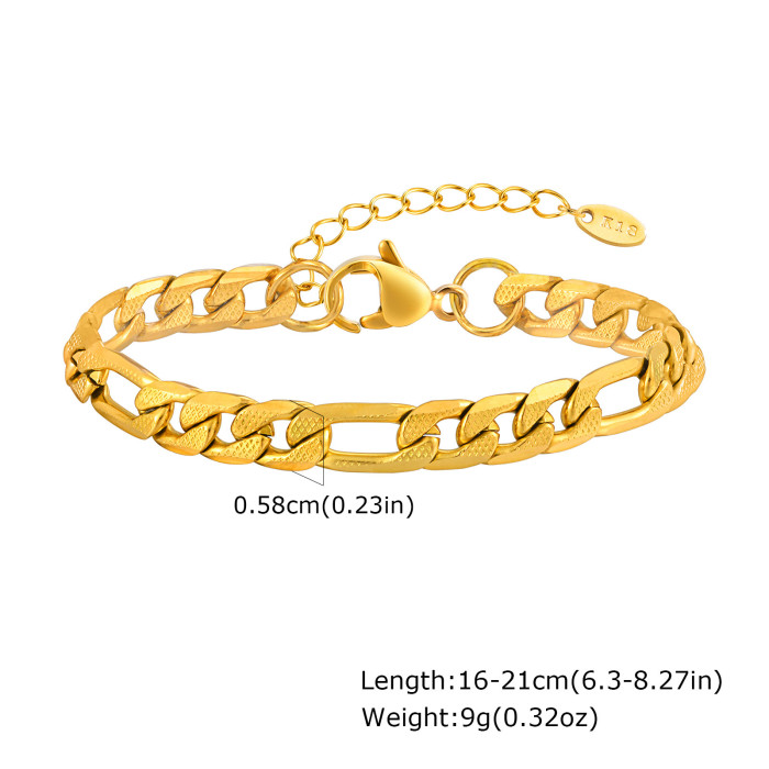 Wholesale Stainless Steel Chain Bracelets