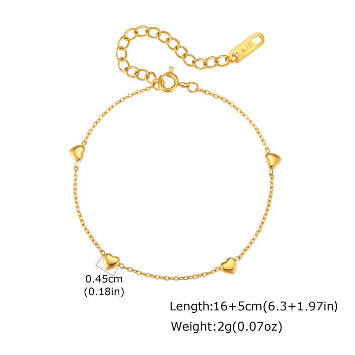 Wholesale Stainless Steel Necklace with Hearts