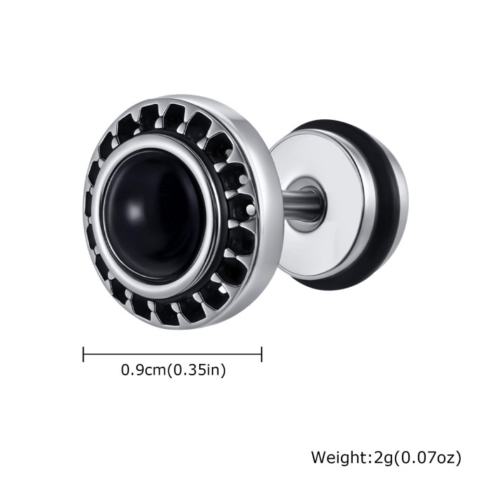 Wholesale Stainless Steel Mens Stud Earrings